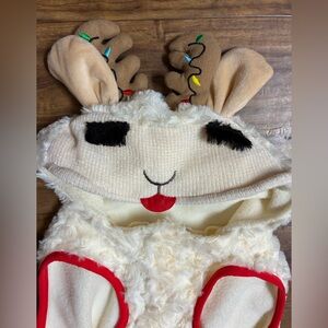 Adorable Lamb Chop Christmas Dog Pullover Coat
